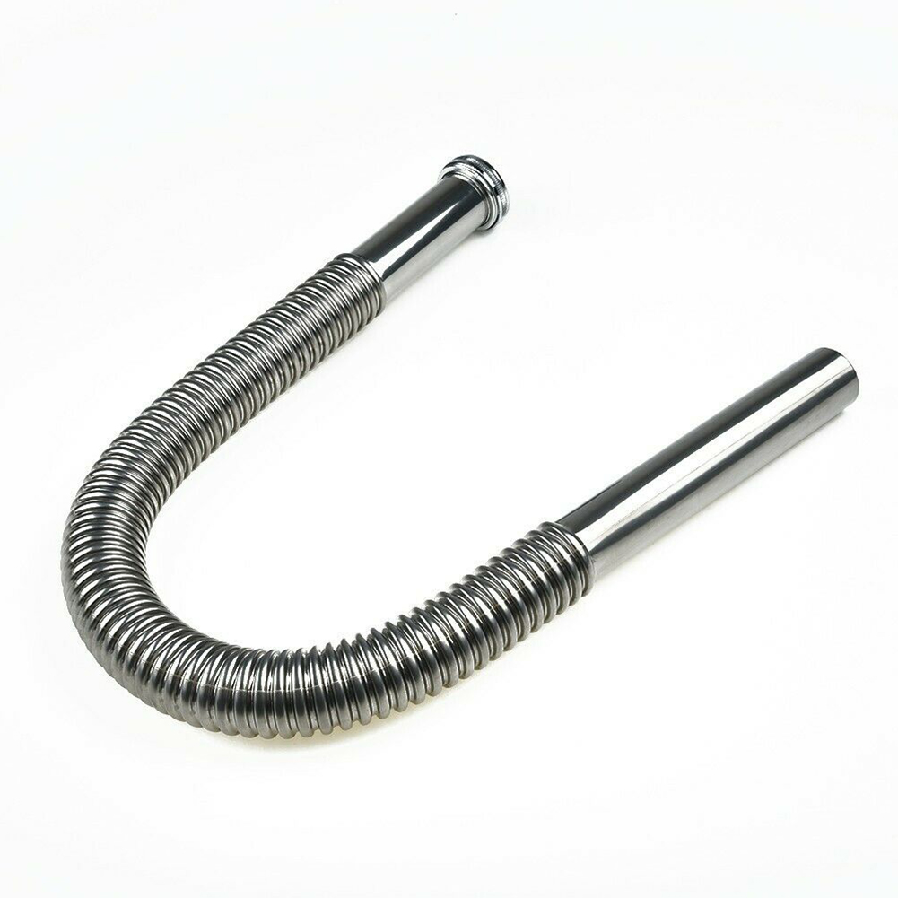 80cm Sink Drain Hose Stainless - Flexible Hose Braided 评论和价格
