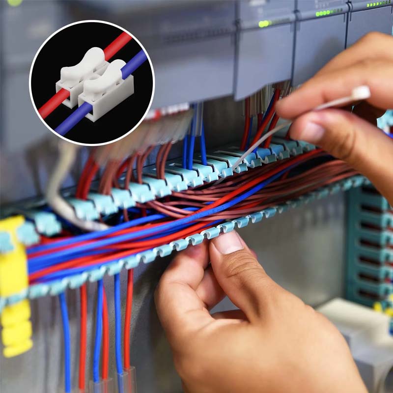 50pcs Push Quick Wire Cable CH - Push Fit Connector 评论和价格