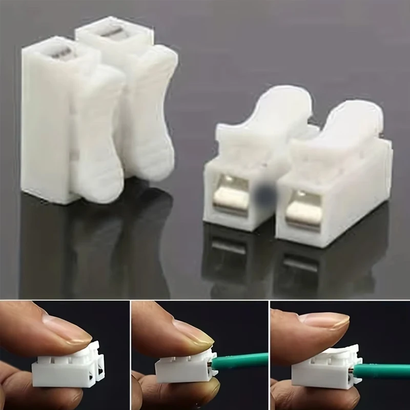 50pcs Push Quick Wire Cable CH - Push Fit Connector 评论和价格