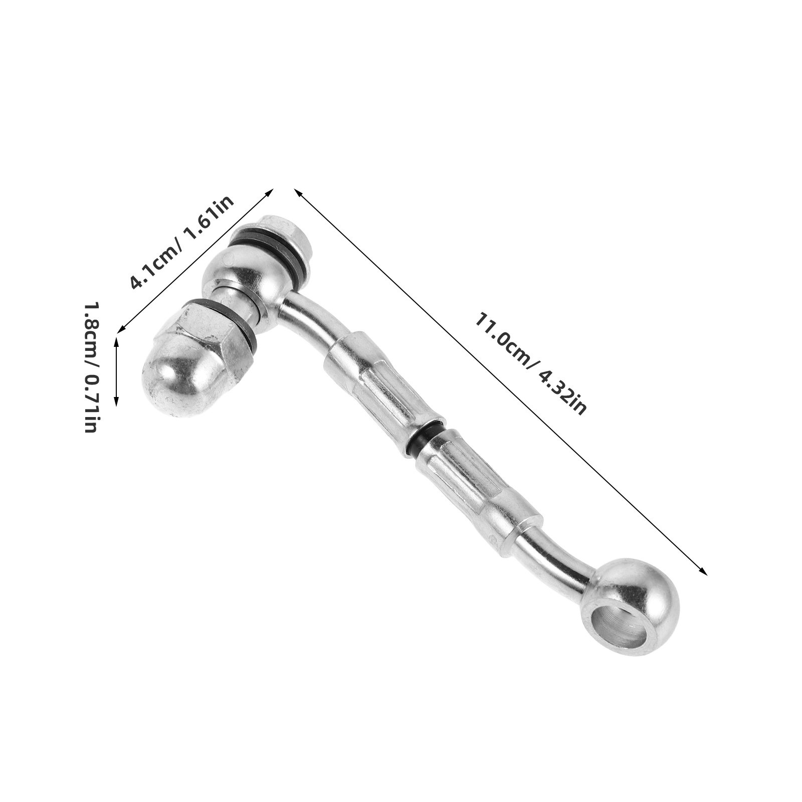 Metric Oil Tube Fitting Adapte - Compression Fitting Brass 评论和价格