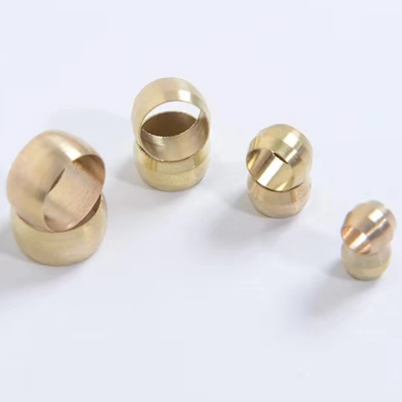 Pack Brass Sleeve For 3/4/5/6/ - Compression Fitting Brass 评论和价格