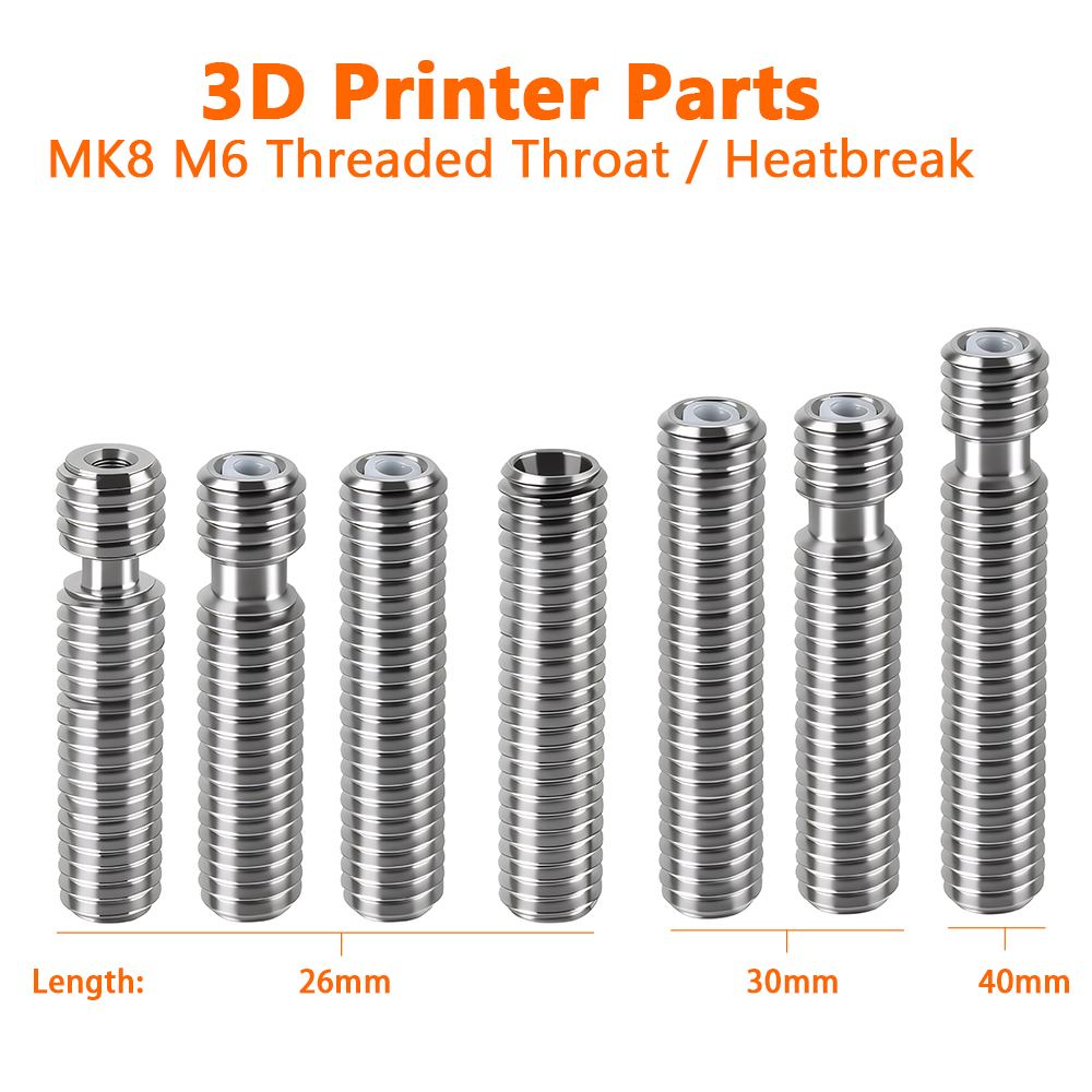 M6 Throat 26 mm 30 mm 40 mm Le - Ptfe Tape Thread 评论和价格