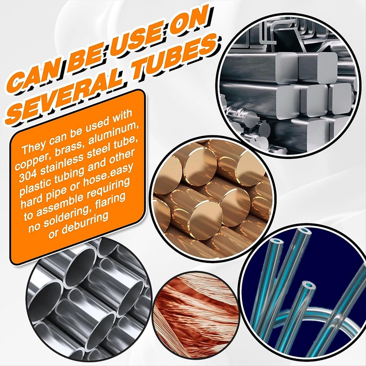 AT16 180PCS Compression Fittin - Compression Fitting Brass 评论和价格