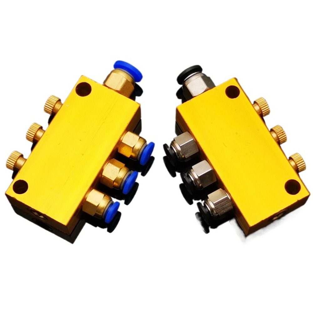 2-12 Ways Aluminium Brass Lube - Compression Fitting Brass 评论和价格