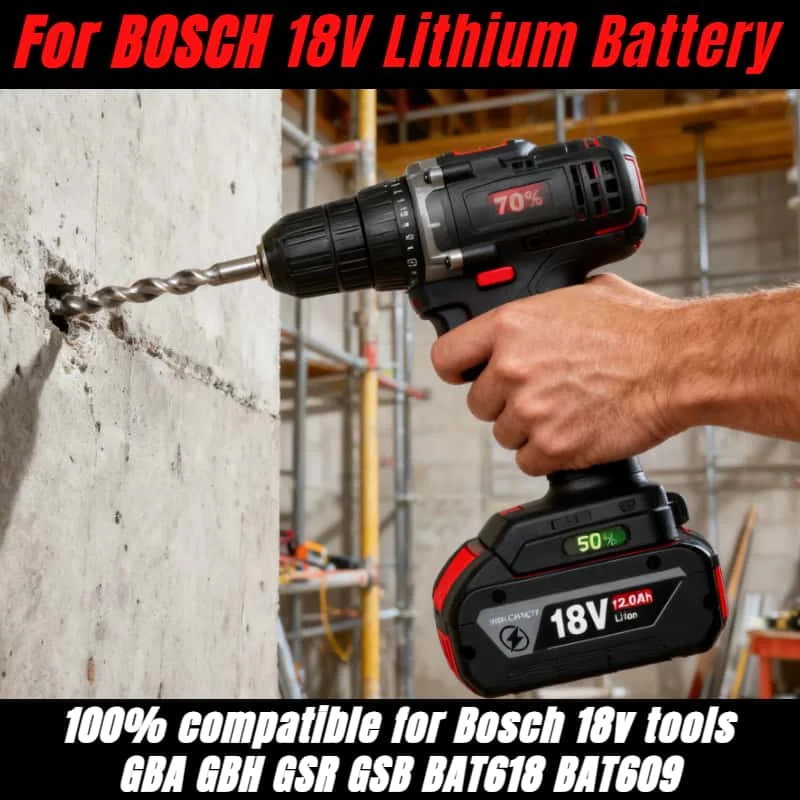 Hot Sale! for Bosch 18V 12.0Ah - Bosch Drill Gsb 18V 评论和价格