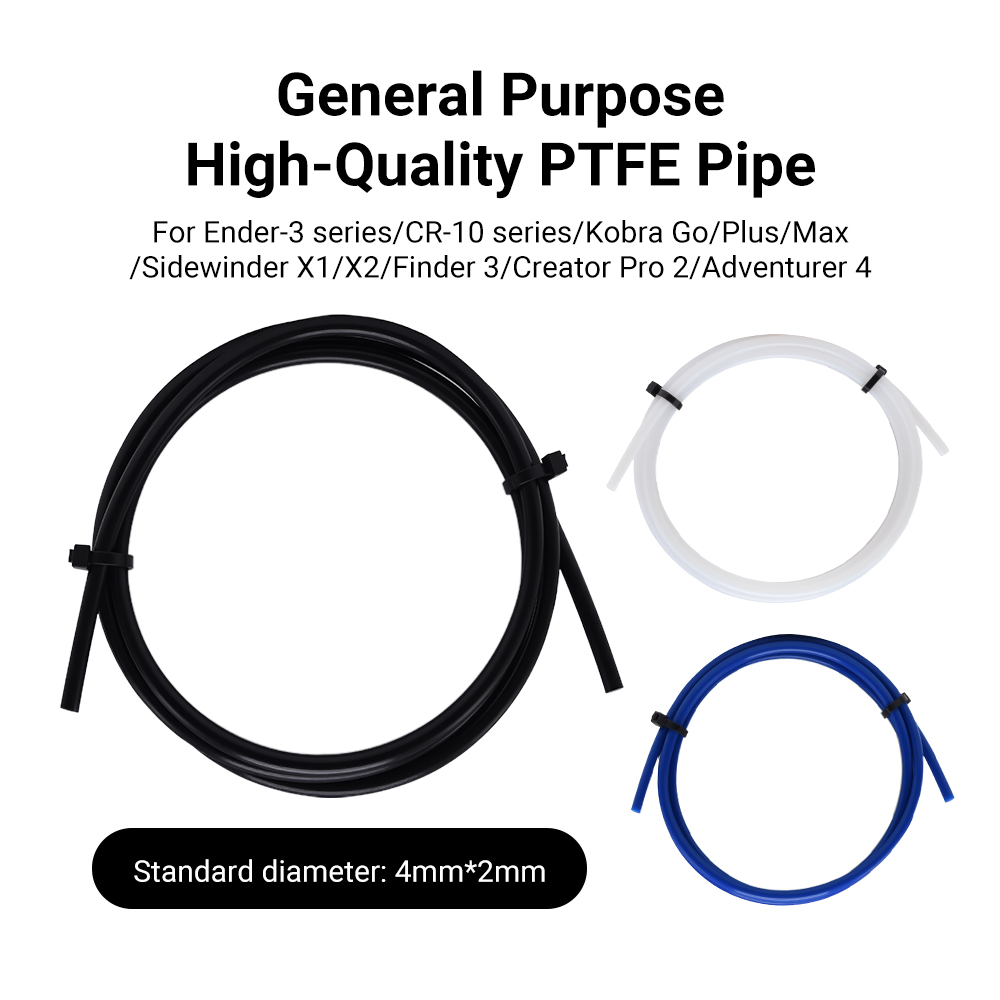 1M PTFE Tube 2x4mm MK8 Hot End - Ptfe Tape Thread 评论和价格