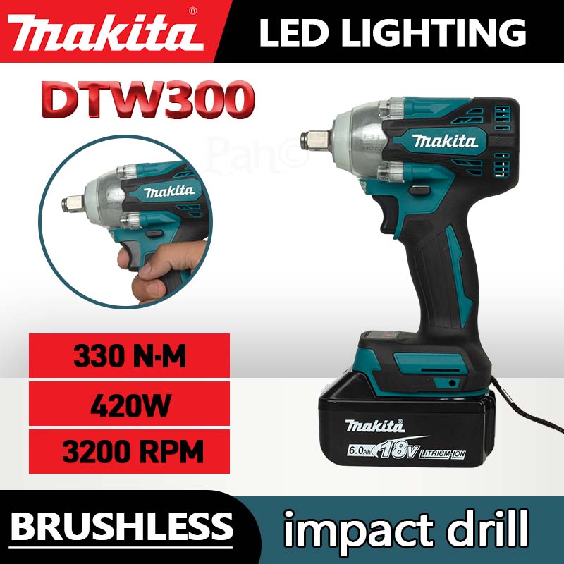 MAKITA DTW300Z Brushless lithi - Makita Drill Dtw300 评论和价格